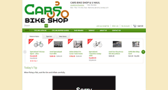 Desktop Screenshot of carsbikeshop.com